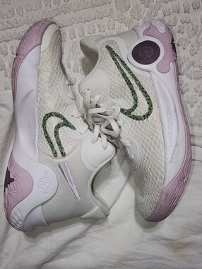Nike KD Trey 5 IX 'White Lime Light Purple' Men's 8.5